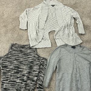 Lot of all 3 sweaters